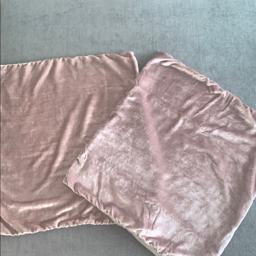 West Elm Lush Velvet Pillow Covers